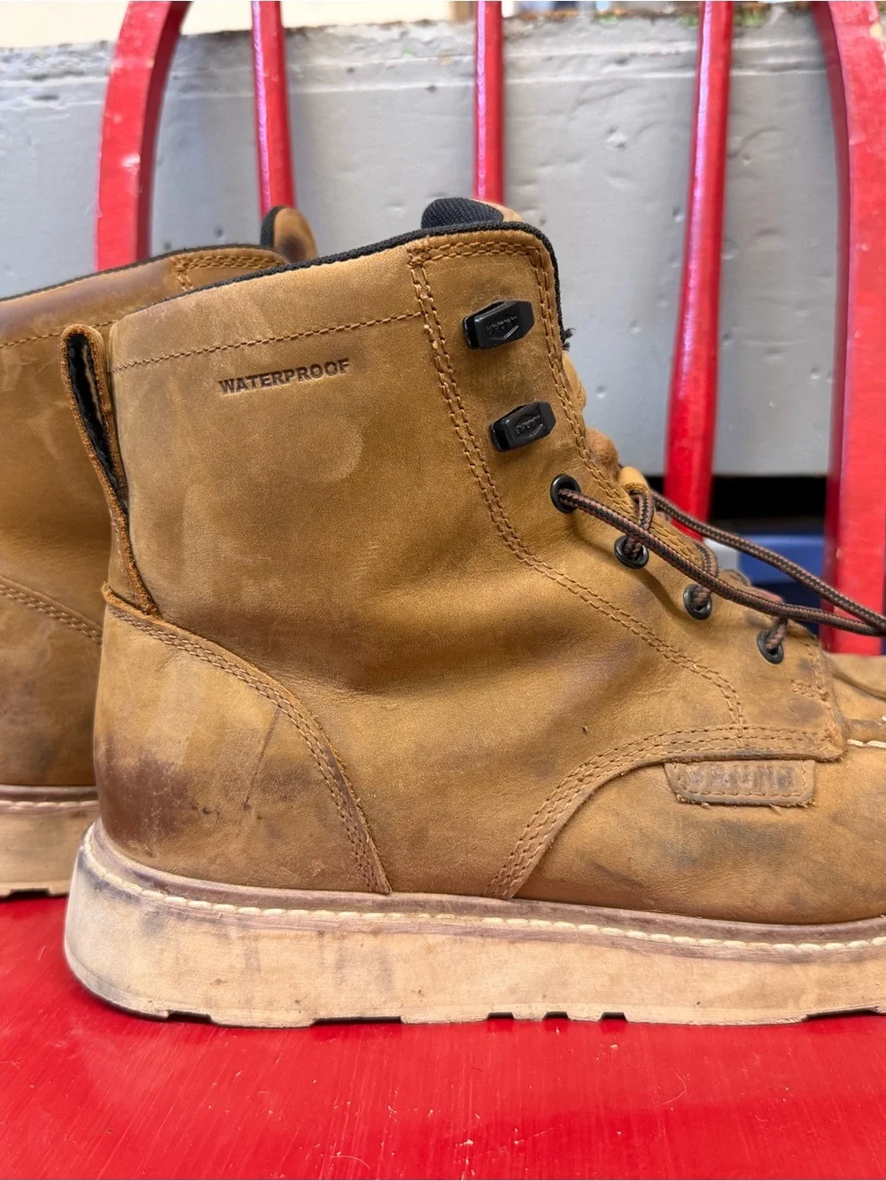 Brunt leather men